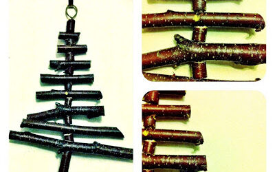 Only made from wood; a daily advent of festive winter crafts part 1